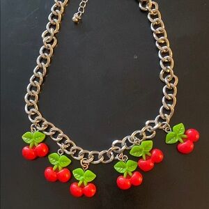 Cherry Charm Necklace